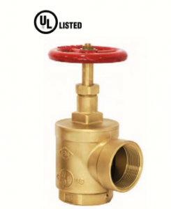 ANGLE HOSE VALVE, UL LISTED