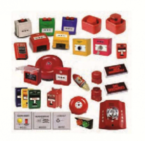 FIRE ALARM SYSTEMS ASSOCIATED DEVICES FOR FIRE SUPPRESSION